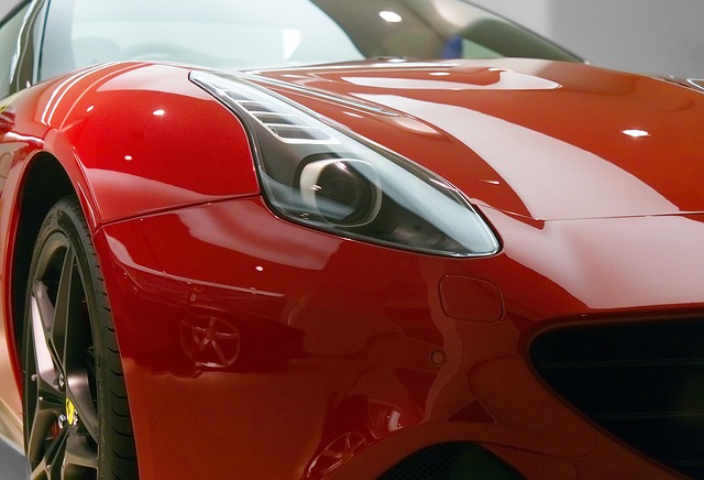 červené Ferrari