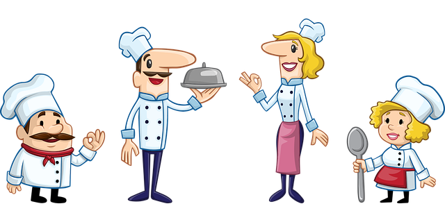 šéfkuchař a kuchaři
